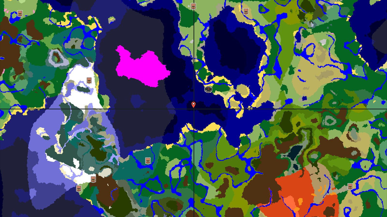 Forest Spawn with Nearby Trial Chambers — Minecraft seed preview