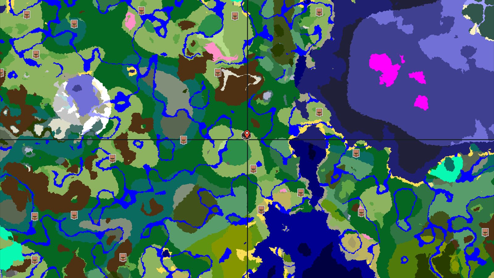 A Lush Forest Sprawl with Nearby Trial Chambers — Minecraft seed preview