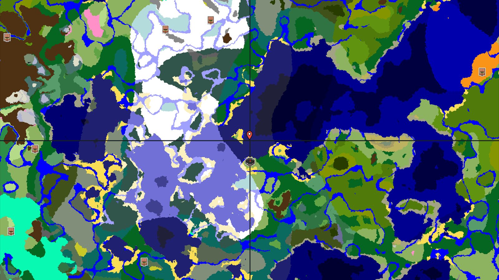 Ice Spikes Near Spawn with Close Trial Chambers — Minecraft seed preview