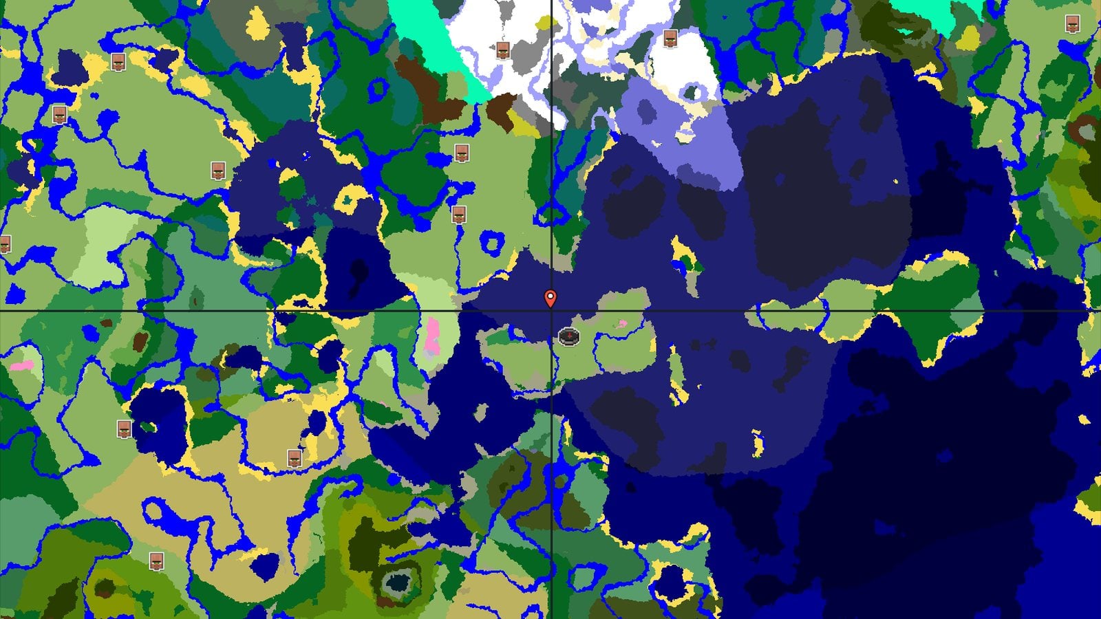 A Shoreline Start with Nearby Trials — Minecraft seed preview