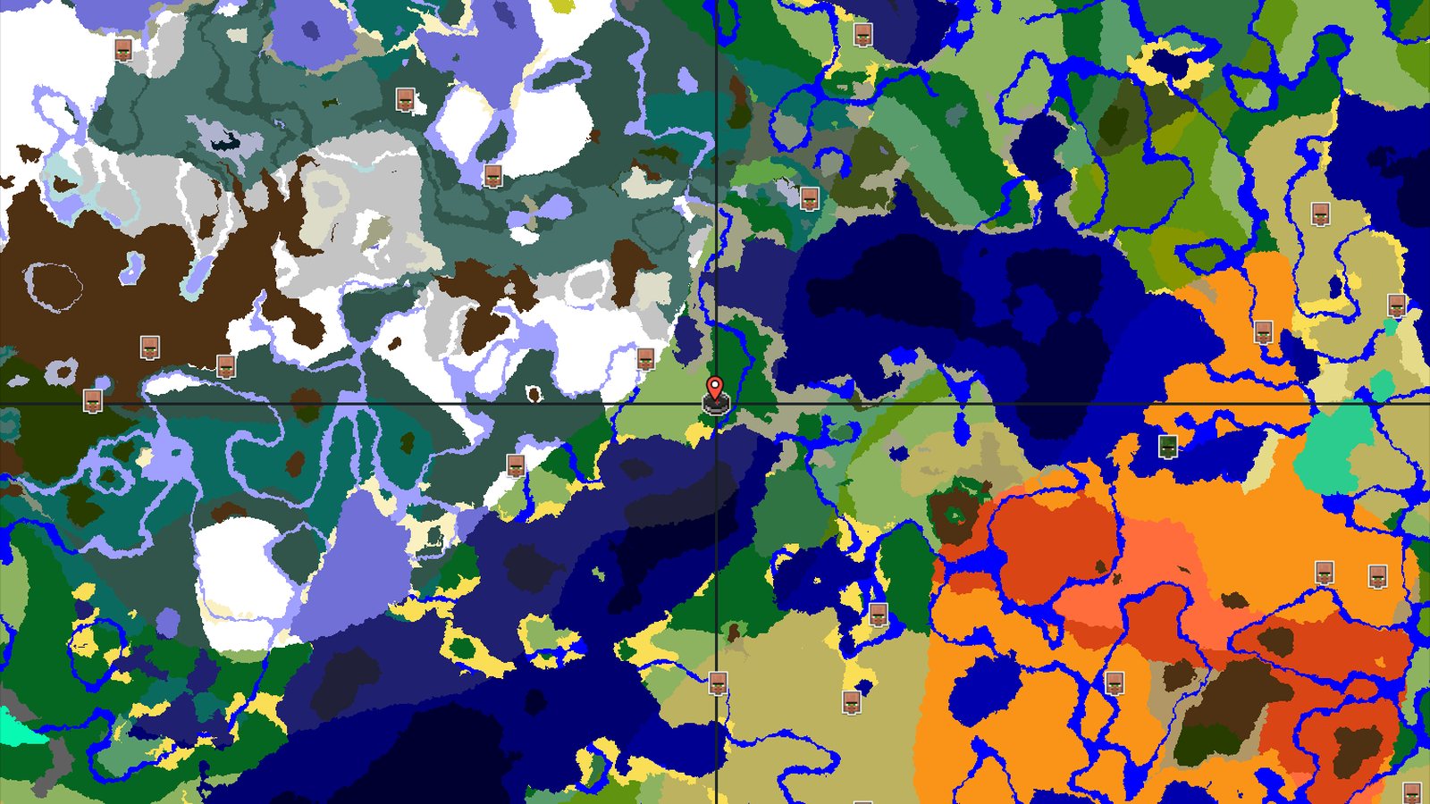 Forest Spawn with Nearby Mineshaft and Coastal Views — Minecraft seed preview