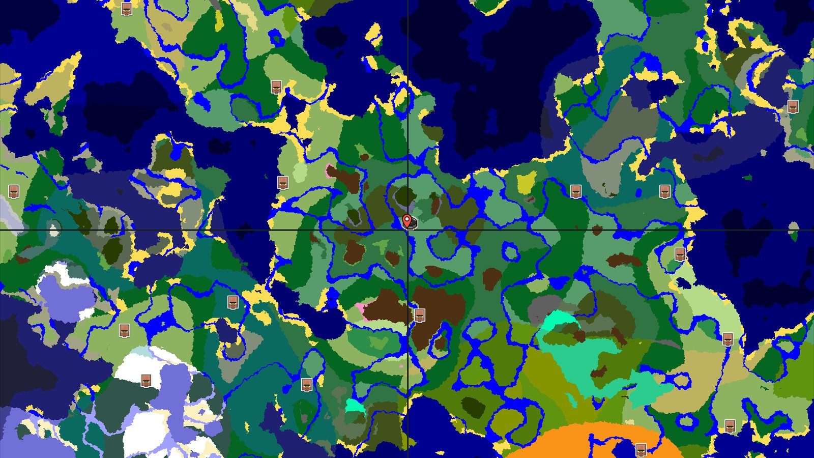 Pale Garden and Lush Caves Near Birch Forest Spawn — Minecraft seed preview