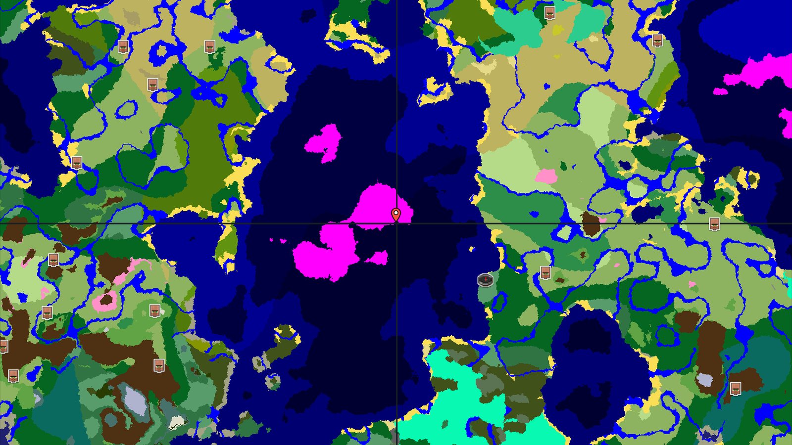 Mushroom Island and Nearby Trial Chambers — Minecraft seed preview