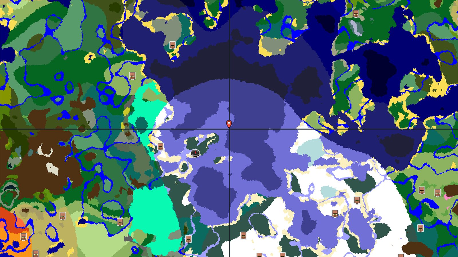 Spawn in Snow, Quick Trial Chambers — Minecraft seed preview