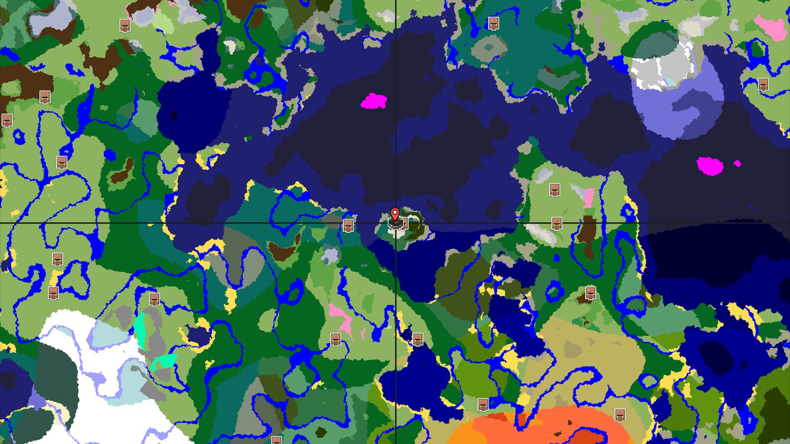 A Taiga Spawn with Nearby Village and Varied Biomes — Minecraft seed preview