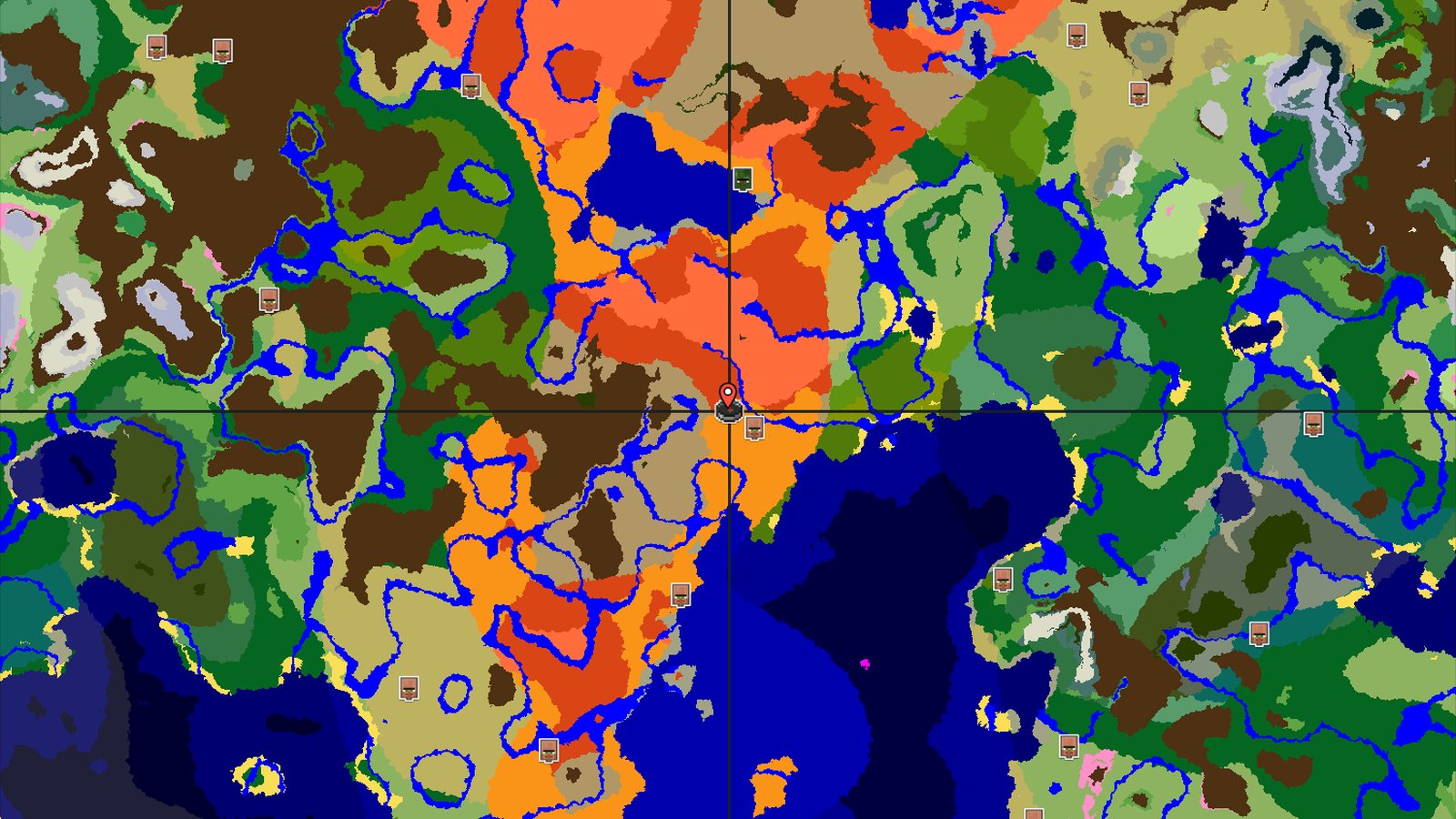 Desert with Nearby Ancient City and Trial Chambers — Minecraft seed preview