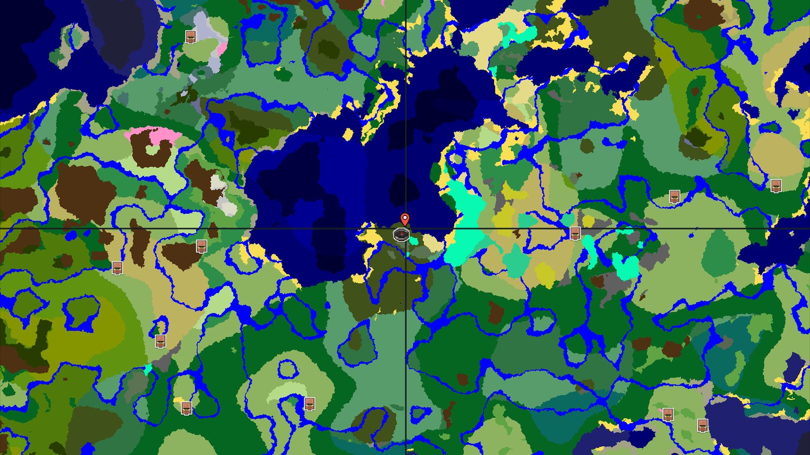 Windswept Forest Spawn with Close-by Mansion and Swamp Hut — Minecraft seed preview