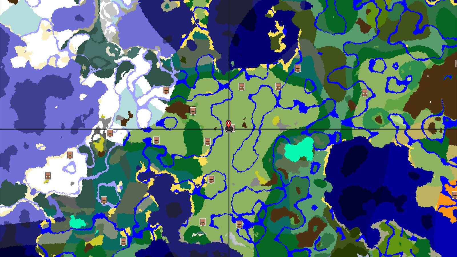 Spawn in Plains with a Village and Trial Chambers Nearby — Minecraft seed preview