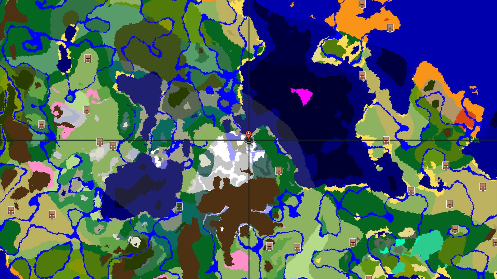 Ancient City Not Far from Icy Spawn — Minecraft seed preview