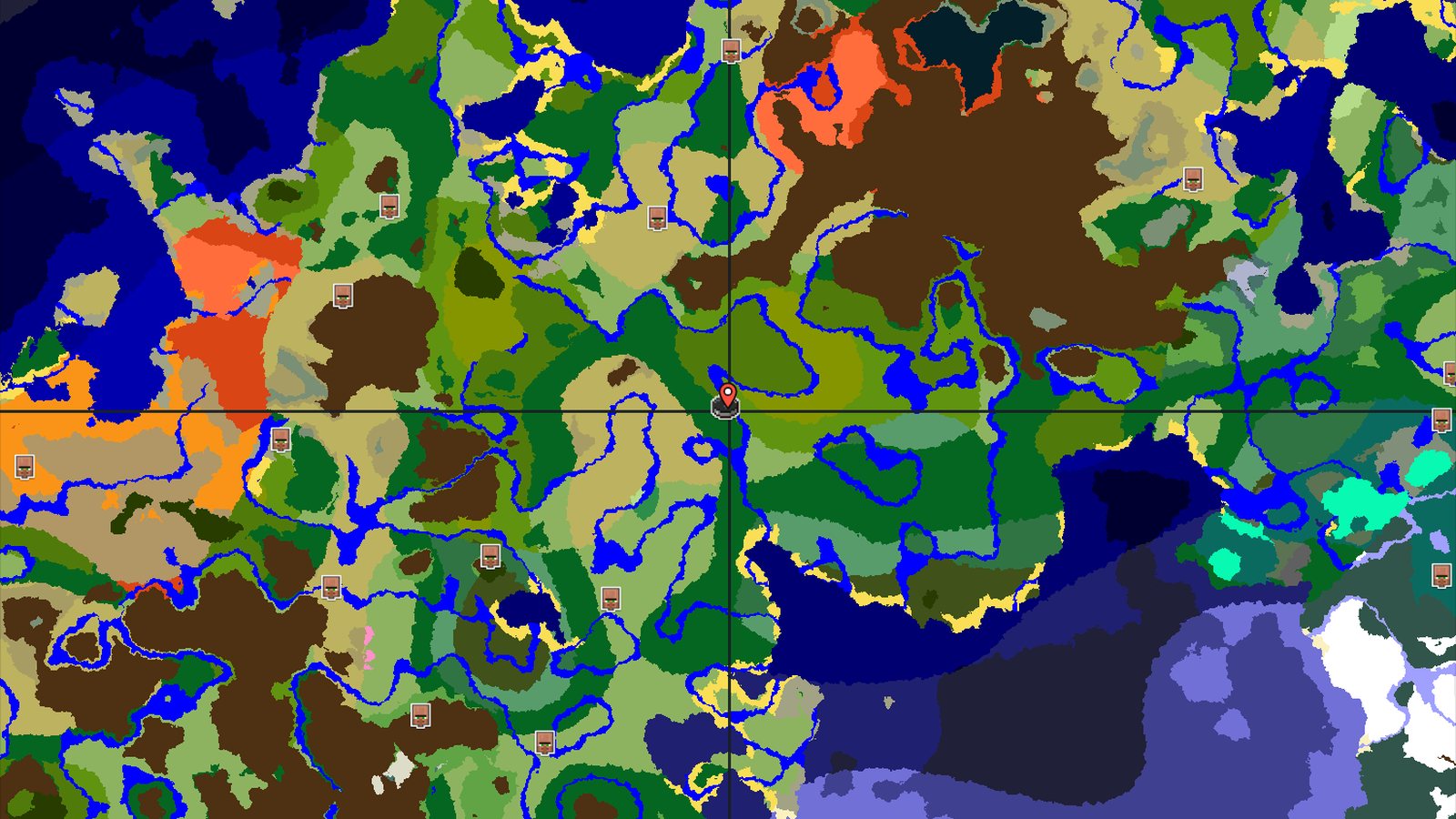 Jungle Spawn with Nearby Bamboo and Trail Ruins — Minecraft seed preview