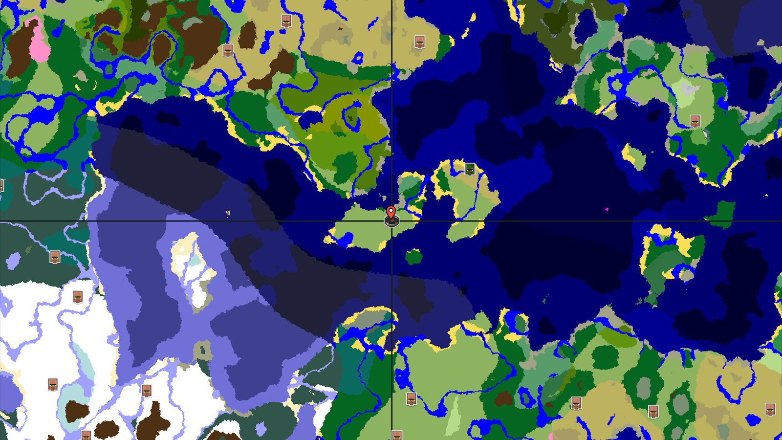 A Solid Start with an Abandoned Village Nearby — Minecraft seed preview