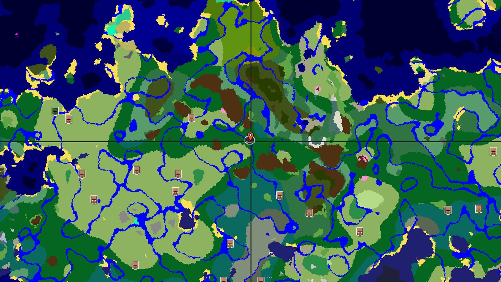 Woodland Mansion Near Spawn with Cherry Grove — Minecraft seed preview
