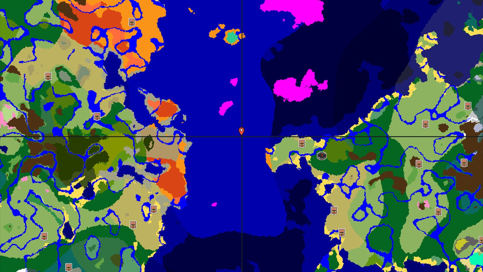 Mushroom Fields and Ocean Adventures — Minecraft seed preview