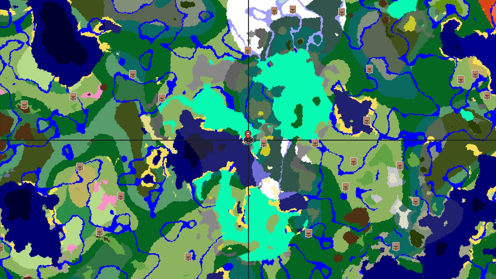 Taiga Spawn with Nearby Village and Coastal Views — Minecraft seed preview