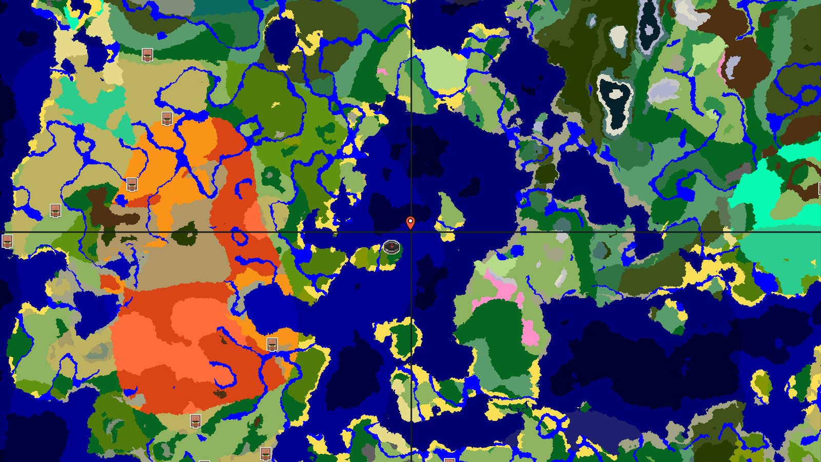 Spawn in a Forest with a Nearby Bamboo Jungle — Minecraft seed preview