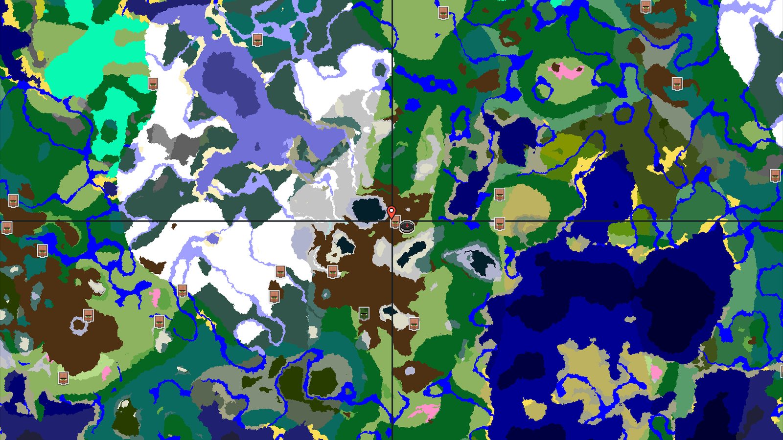 Ancient City and Mountain Peaks Near Spawn — Minecraft seed preview
