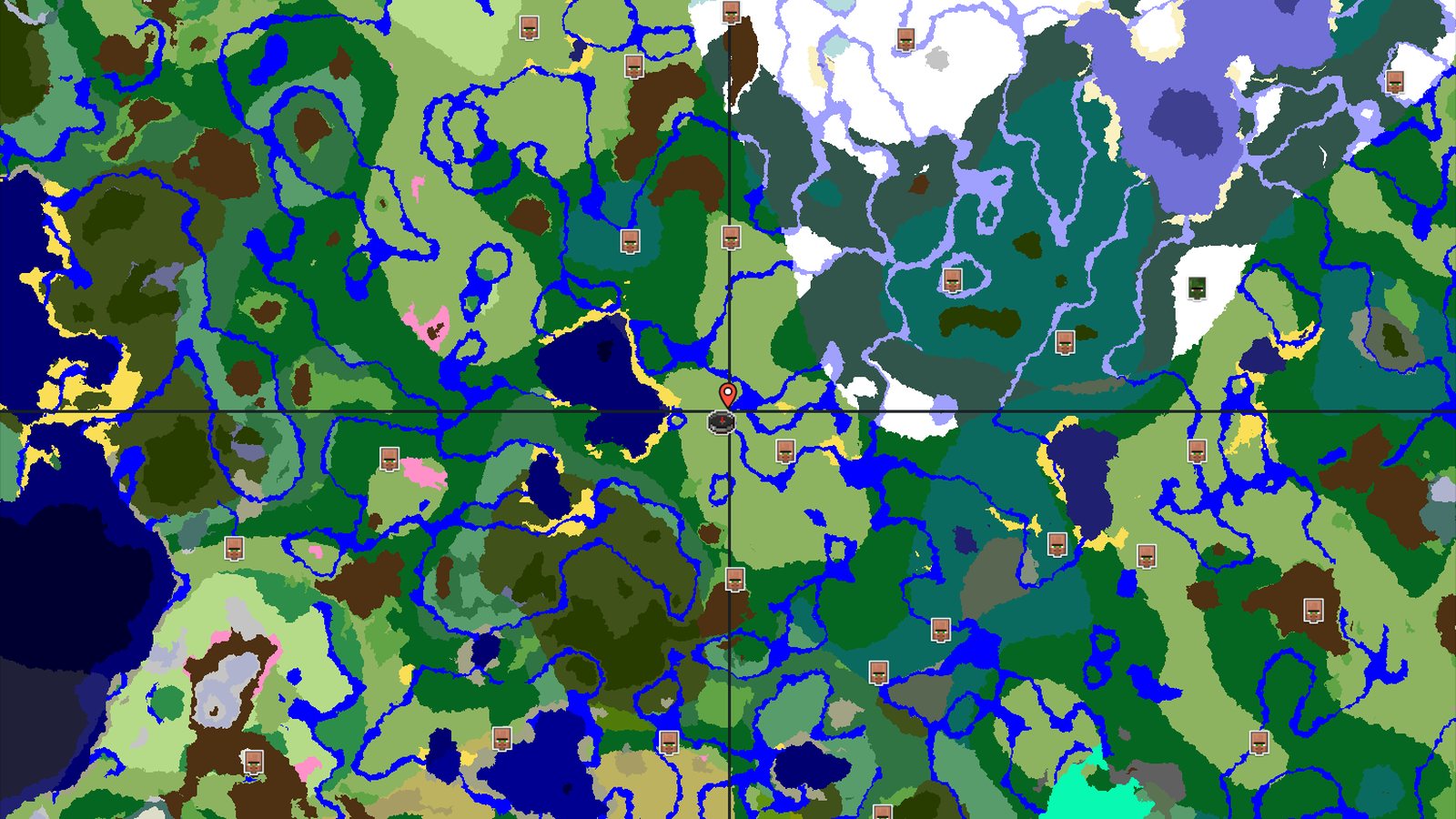 A Village and Trial Chambers Start Near Cold Ocean — Minecraft seed preview