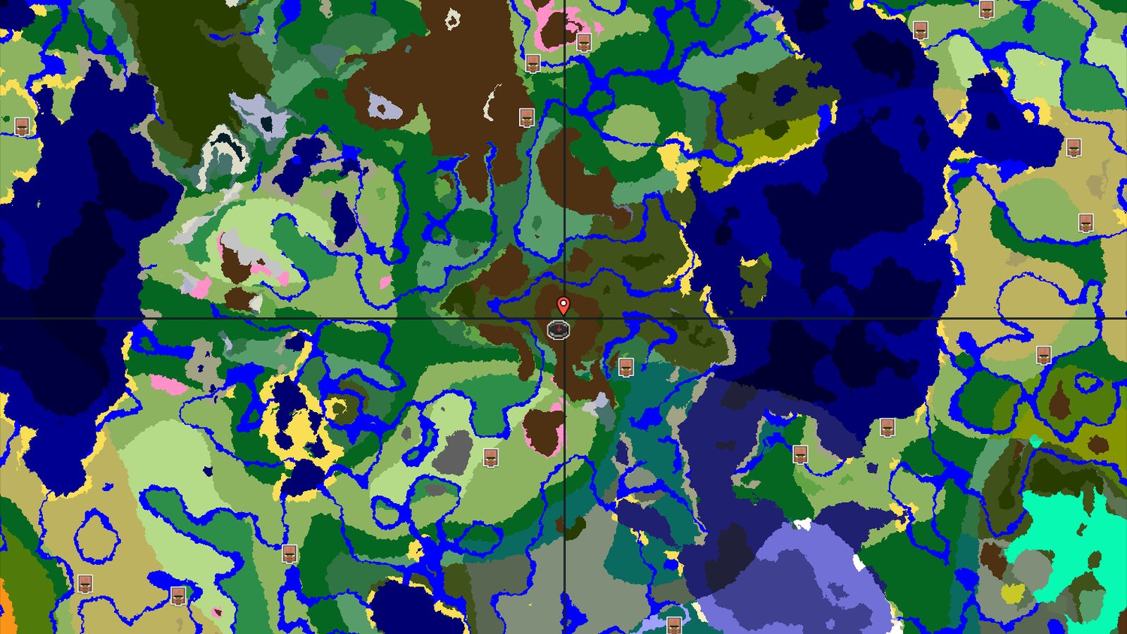 A Lush Forest Start with Close Underground Loot — Minecraft seed preview