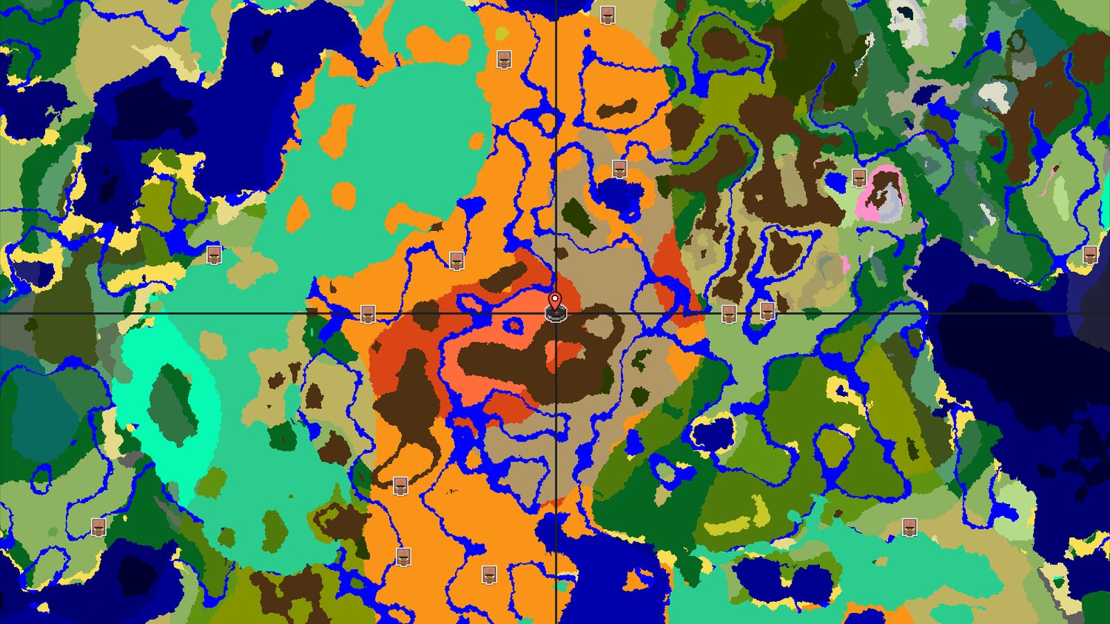 Eroded Badlands Spawn with Nearby Trial Chambers — Minecraft seed preview