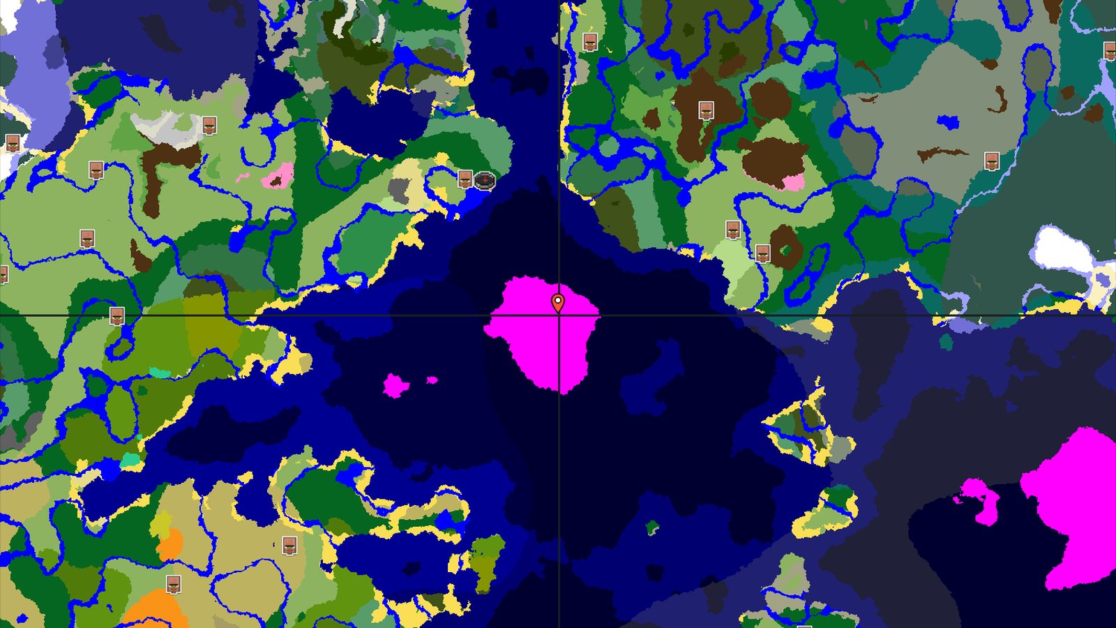 Mushroom Fields and Ocean Adventures — Minecraft seed preview