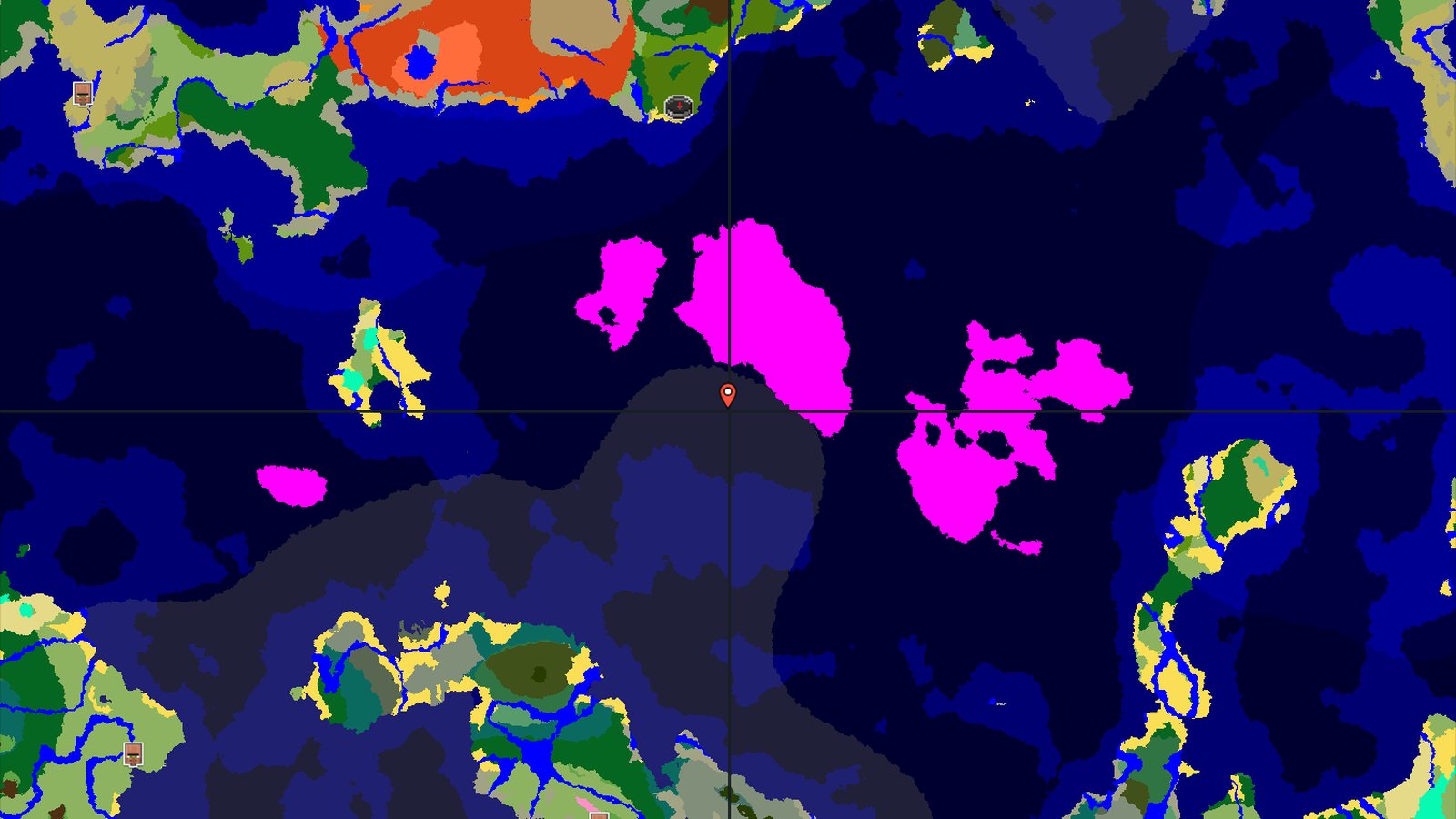 Mushroom Island and Ancient City Close to Spawn — Minecraft seed preview