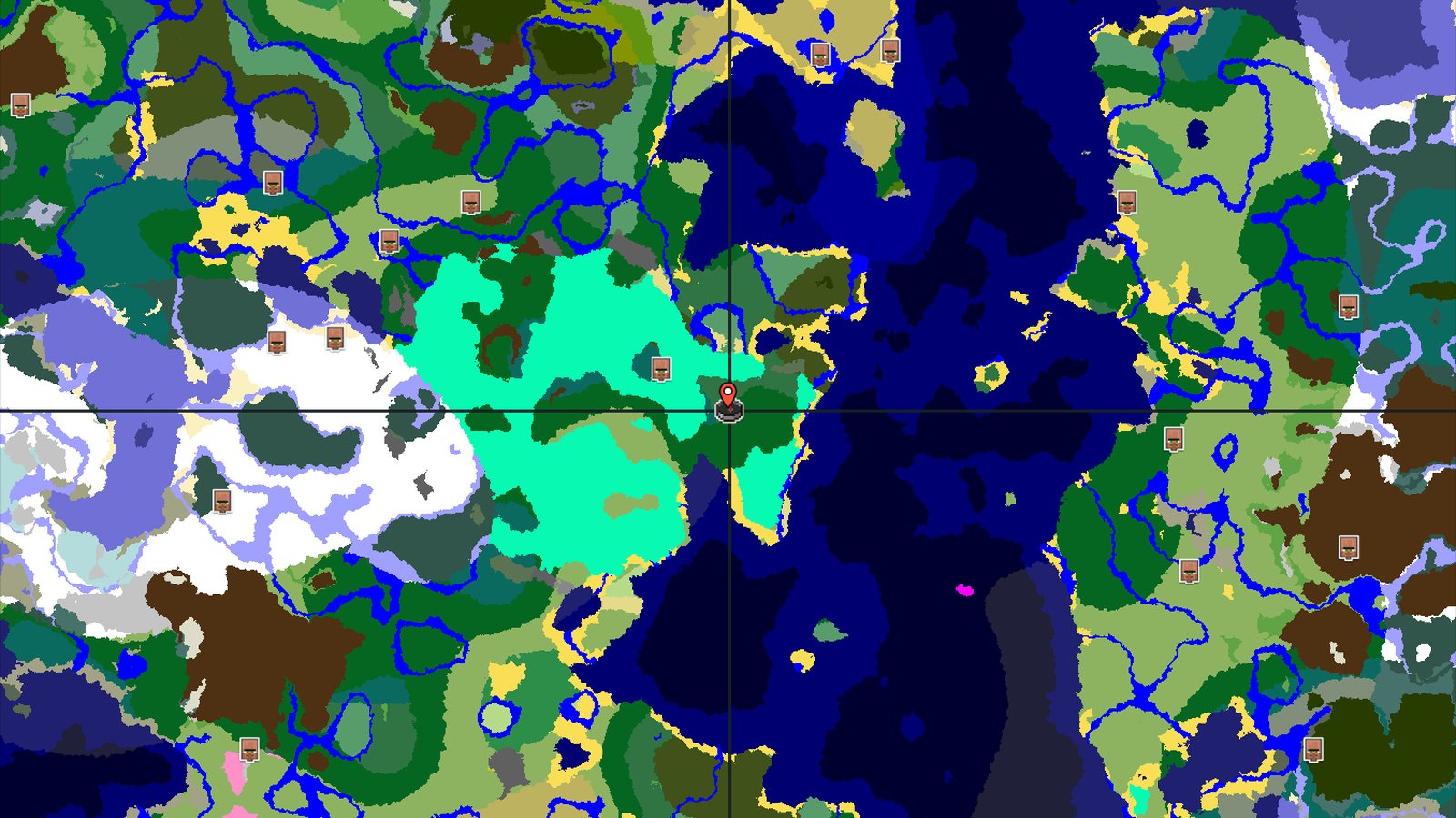 Forest Spawn with Nearby Trial Chambers — Minecraft seed preview