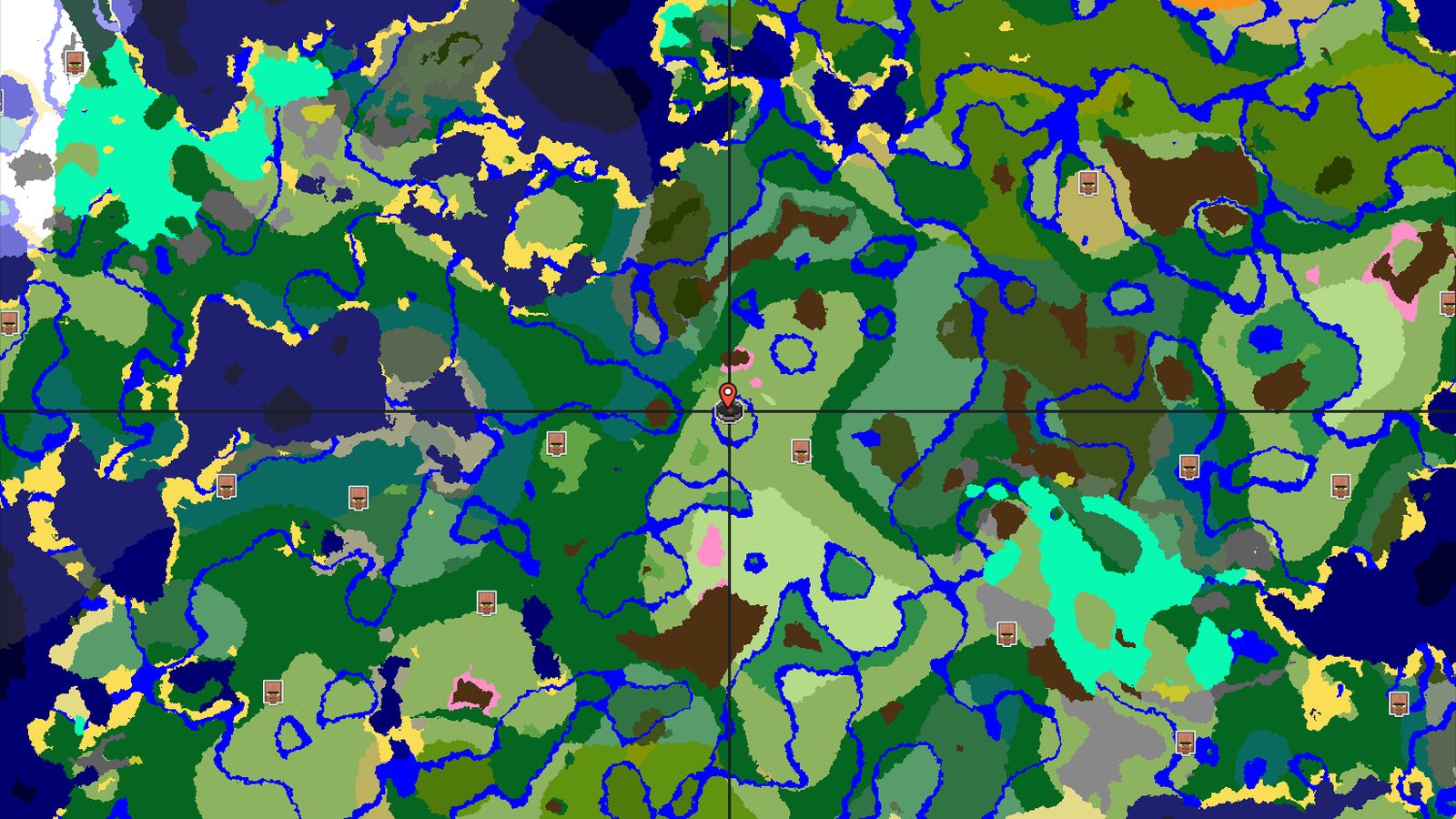 A Modest Start with Nearby Pink Cherry Blossoms — Minecraft seed preview