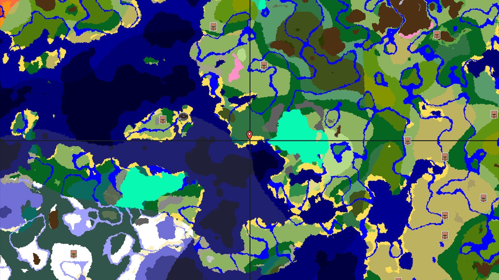 Forest Spawn with Nearby Trial Chambers — Minecraft seed preview