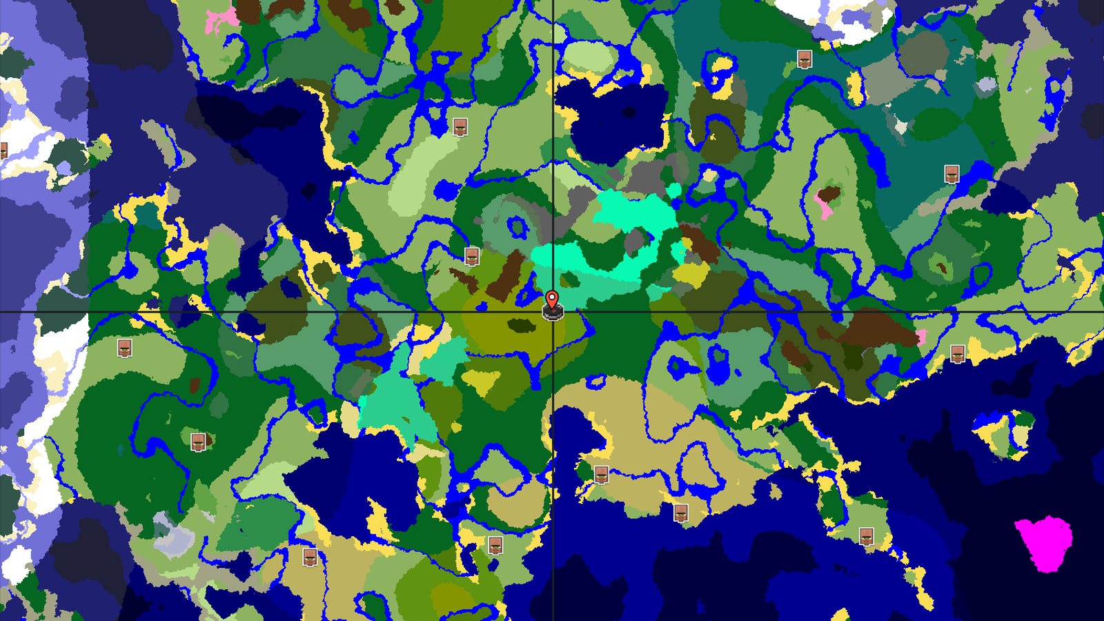 Bamboo Jungle Spawn with Nearby Trial Chambers — Minecraft seed preview