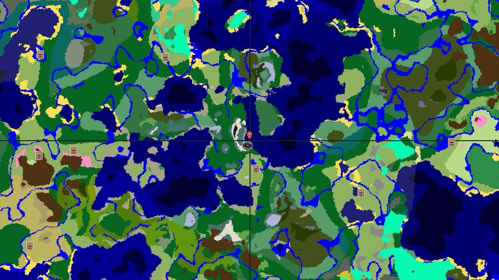 Spawn in a Grove, Near Jagged Peaks and Ocean — Minecraft seed preview