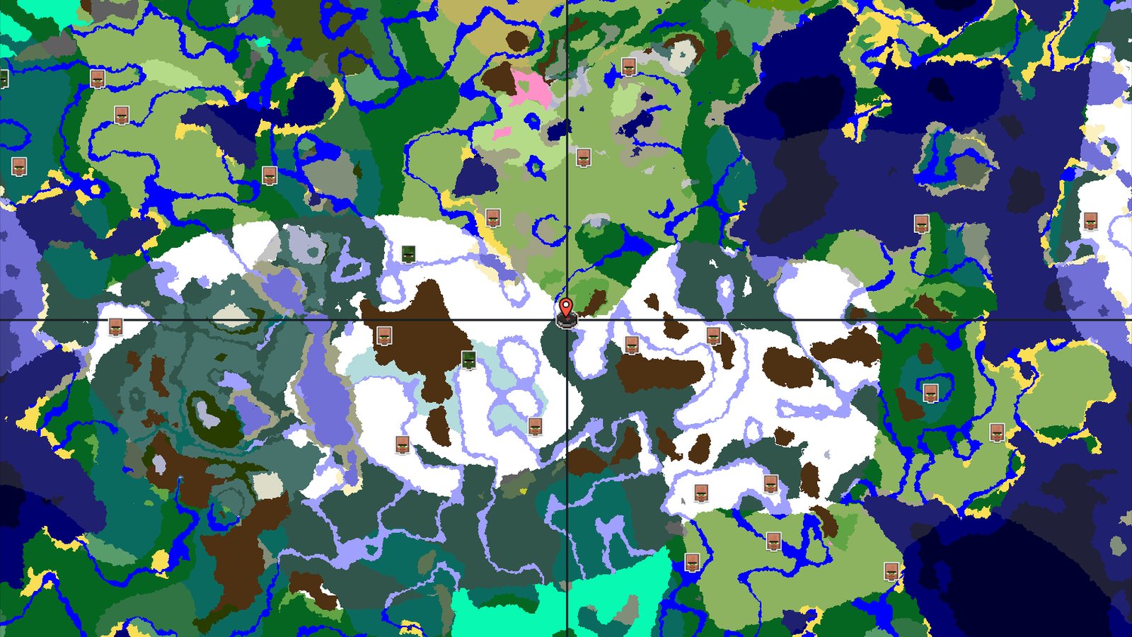 Snowy Plains Spawn with Nearby Ancient City — Minecraft seed preview