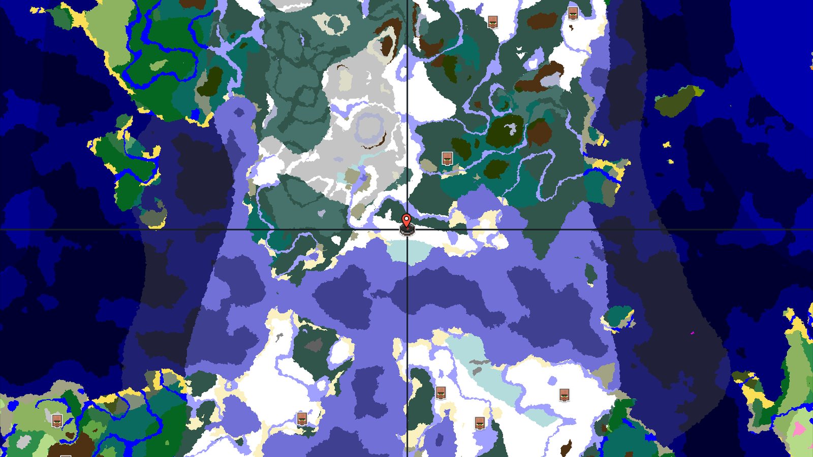 Frosty Beginnings: A Snowy Plains Spawn with Ice Spikes — Minecraft seed preview