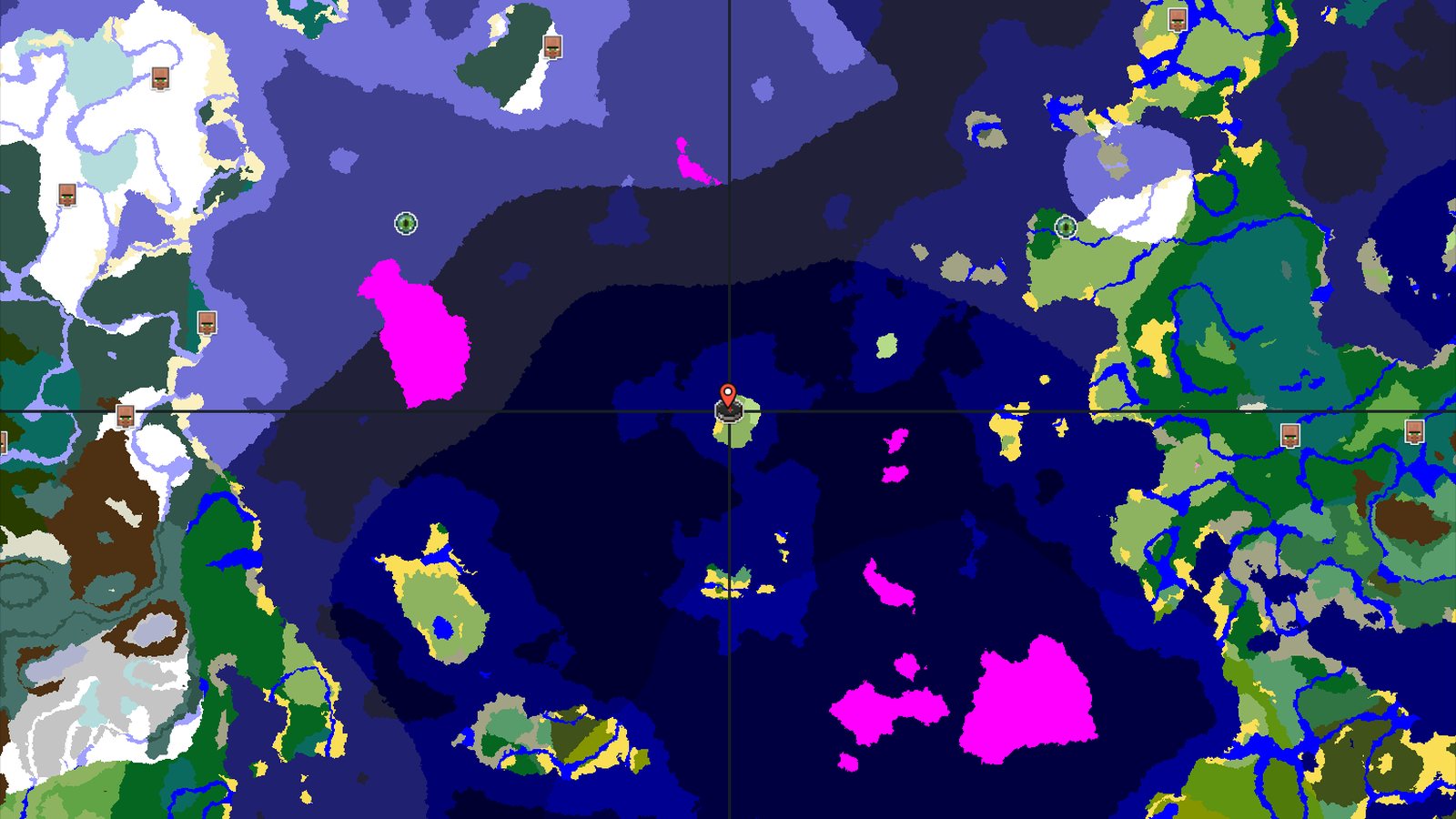 An Island Start with Deep Ocean Exploration — Minecraft seed preview
