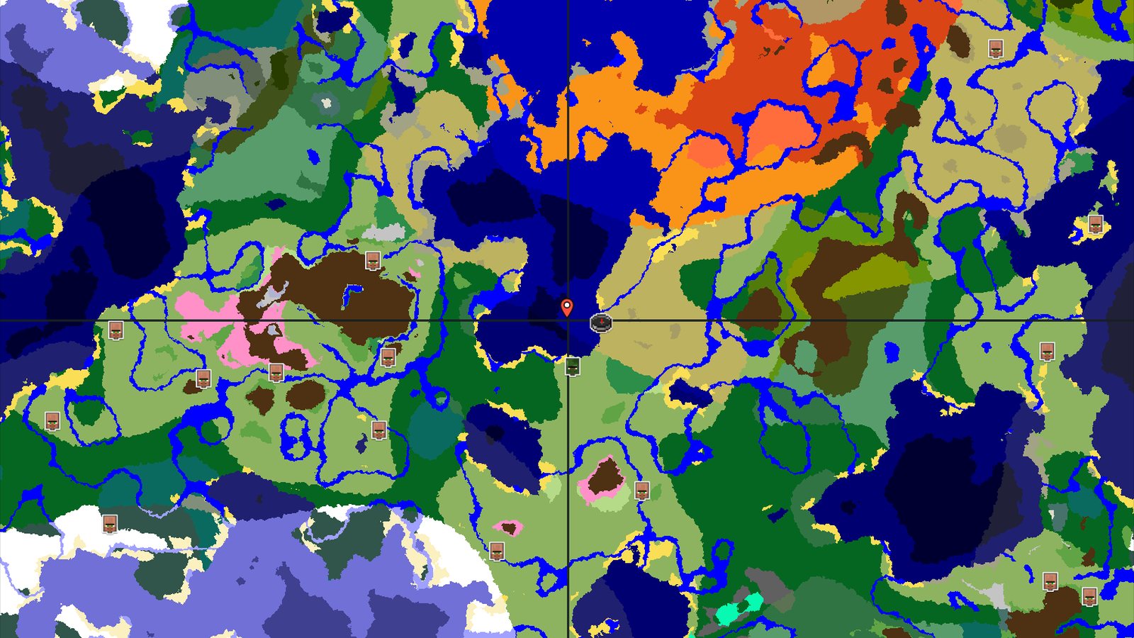 Savanna Spawn with a Nearby Trial Chambers — Minecraft seed preview