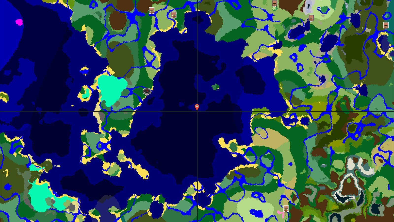 Ocean Exploration to a Far-Off Mansion — Minecraft seed preview