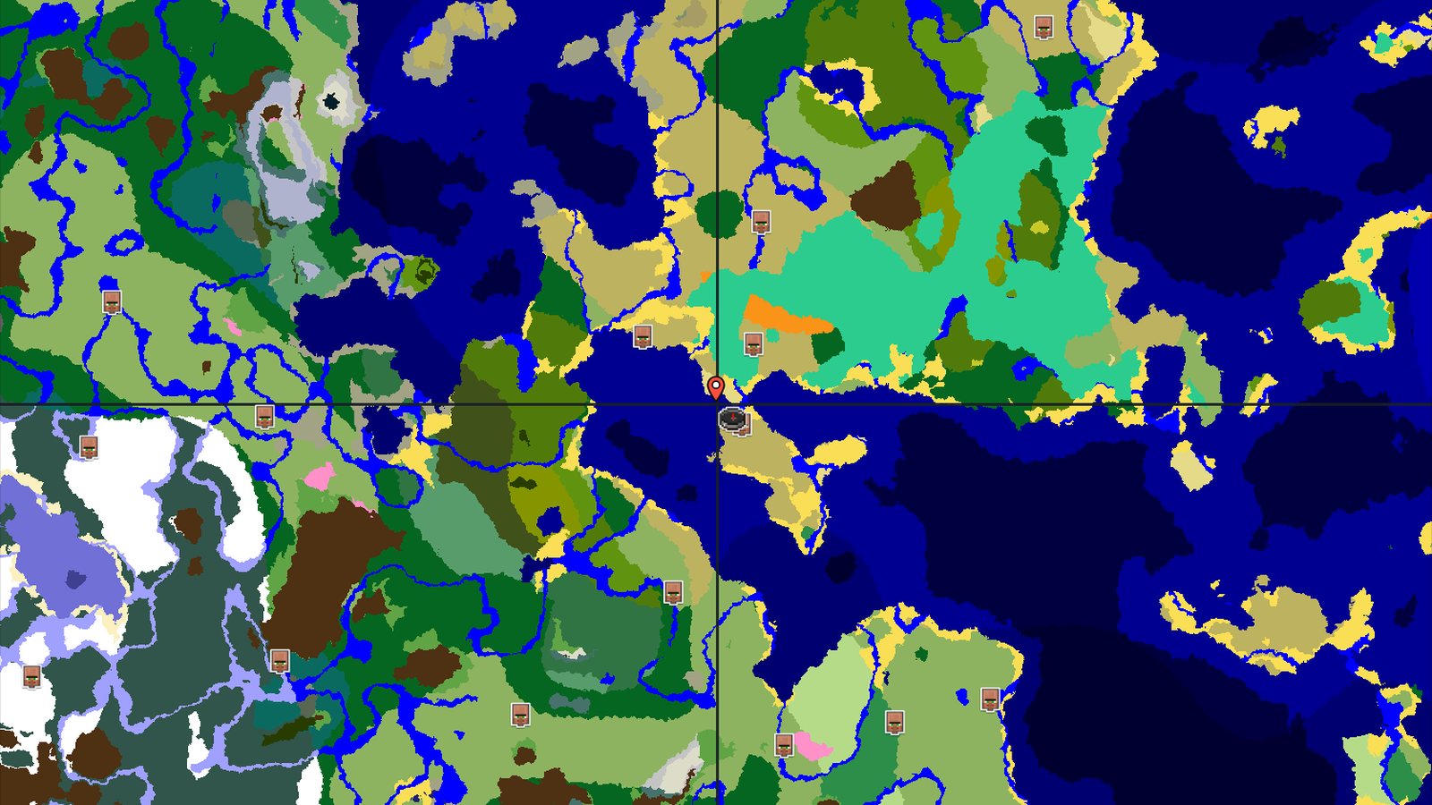 Savanna Spawn with a Close Village and Mangrove Swamp — Minecraft seed preview