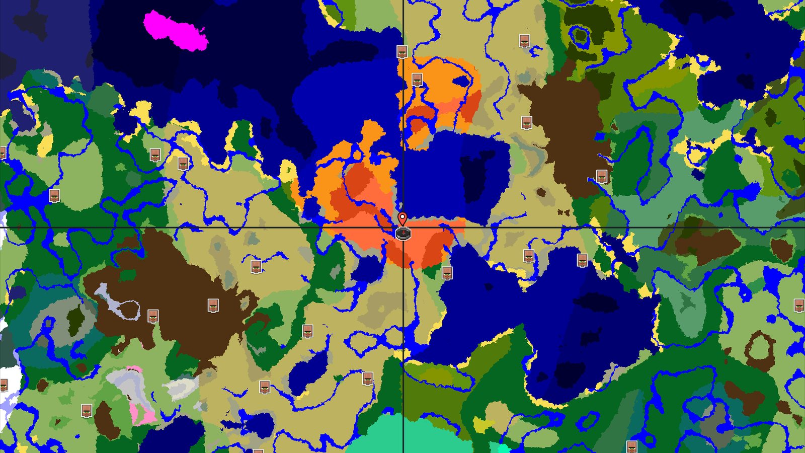 Eroded Badlands Spawn with Nearby Ancient City — Minecraft seed preview