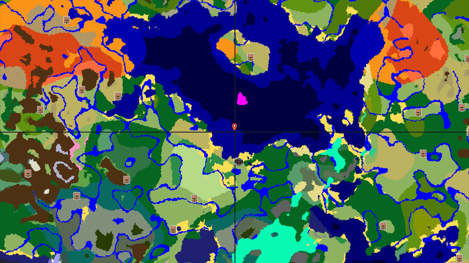 Flower Forest Just a Short Walk From Spawn — Minecraft seed preview