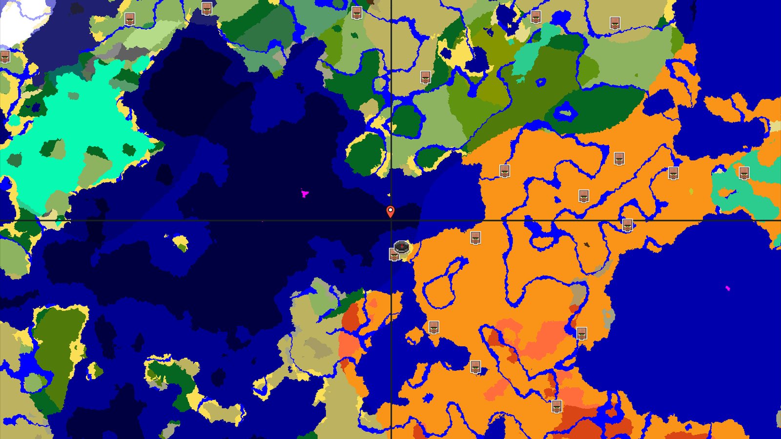 Savanna Spawn with a Close Trial Chambers — Minecraft seed preview