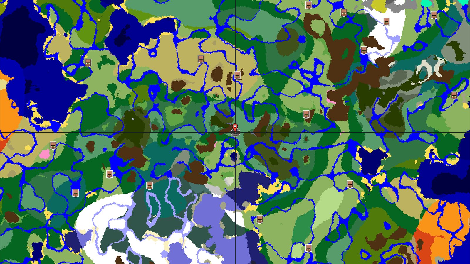 Spawn in Old Growth Birch Forest with Lush Caves Below — Minecraft seed preview