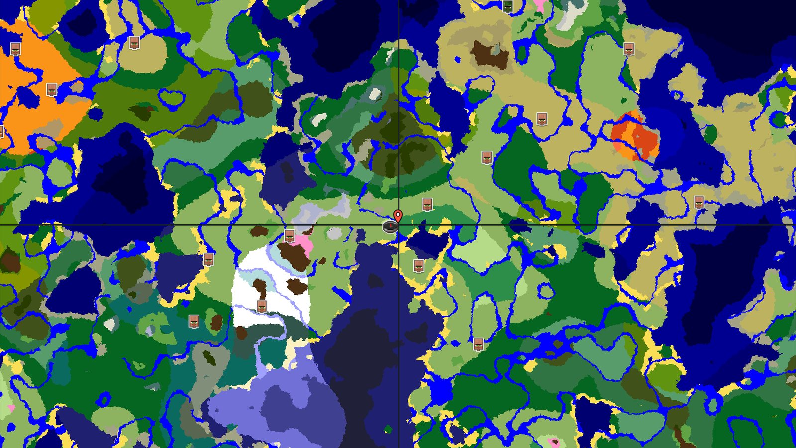 A Quiet Start with Distant Rewards — Minecraft seed preview