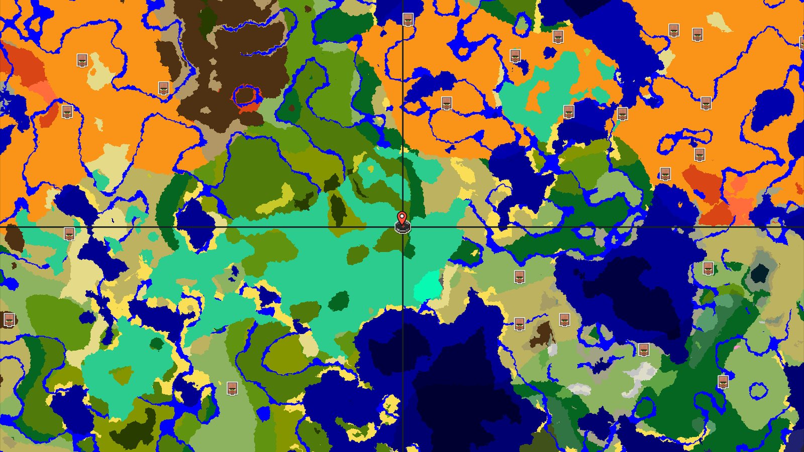Jungle Spawn with Nearby Mangrove Swamp and Trial Chambers — Minecraft seed preview