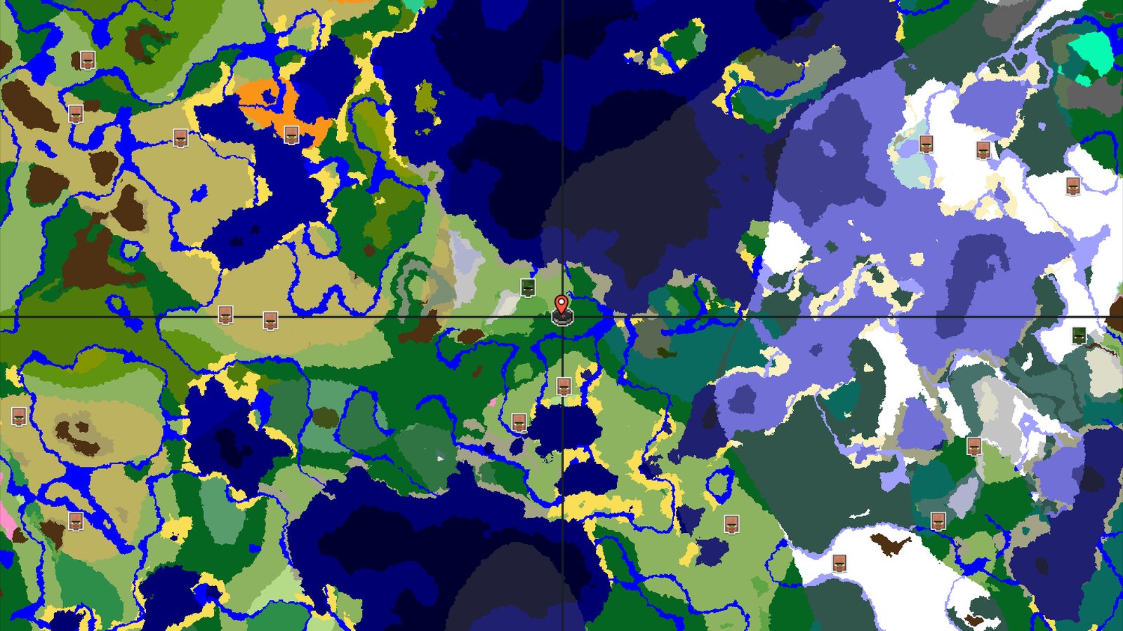 Spawn in a Forest, Near an Abandoned Village — Minecraft seed preview
