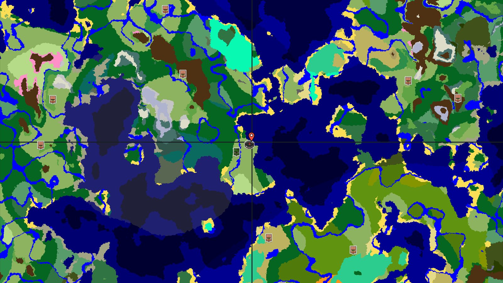 Zombie Village and Ocean Ruins Near Spawn — Minecraft seed preview