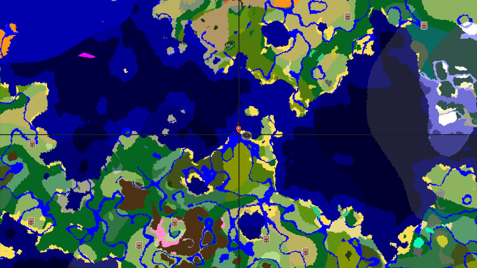 Bamboo Jungle Spawn with Nearby Trial Chambers — Minecraft seed preview