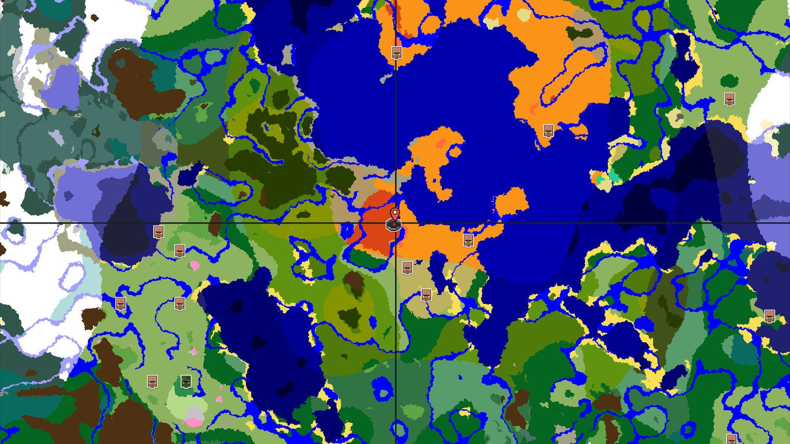 Eroded Badlands Spawn with Nearby Trial Chambers — Minecraft seed preview