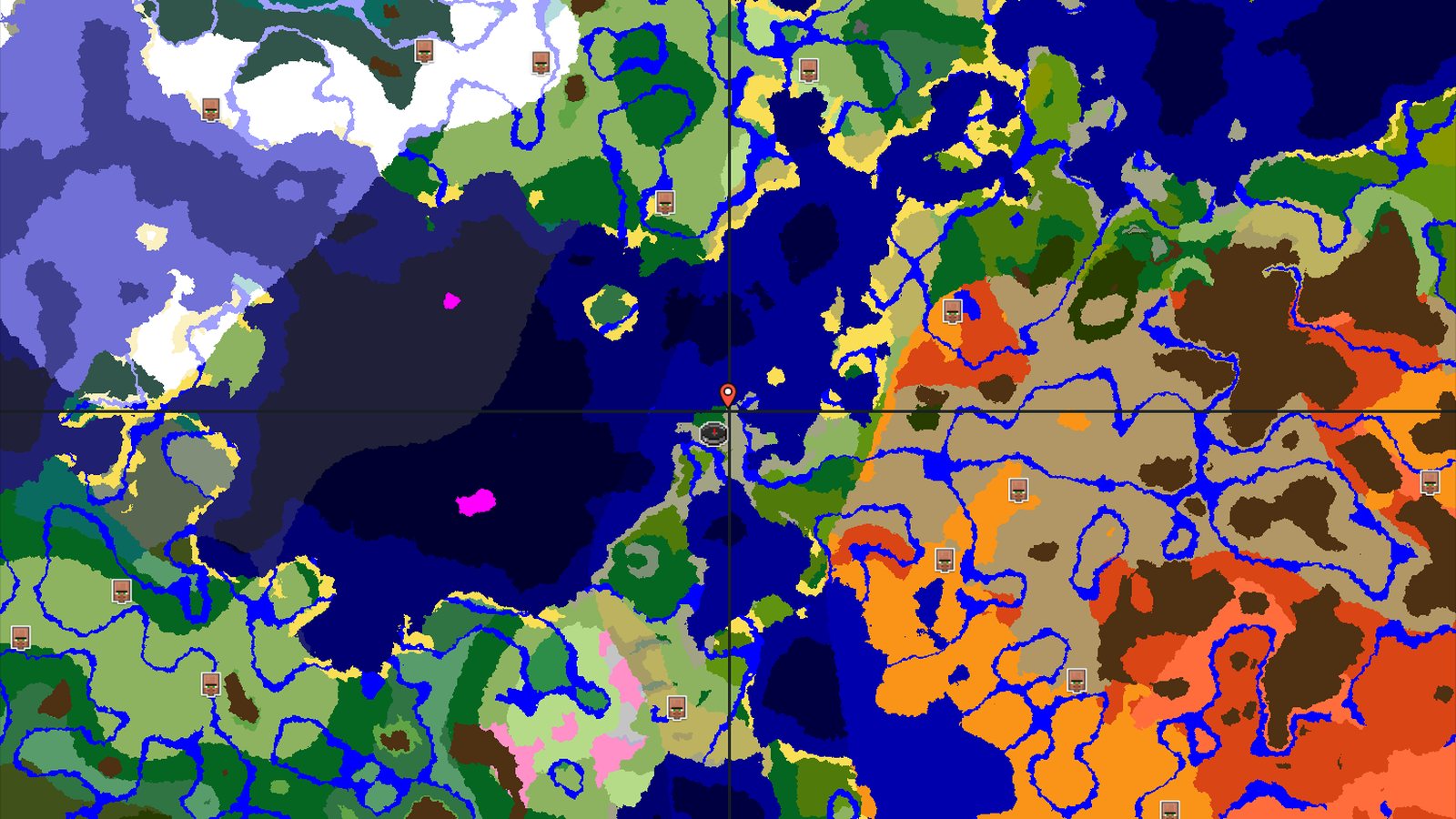 Spawn in a Forest, Venture to Nearby Jungles and Shores — Minecraft seed preview
