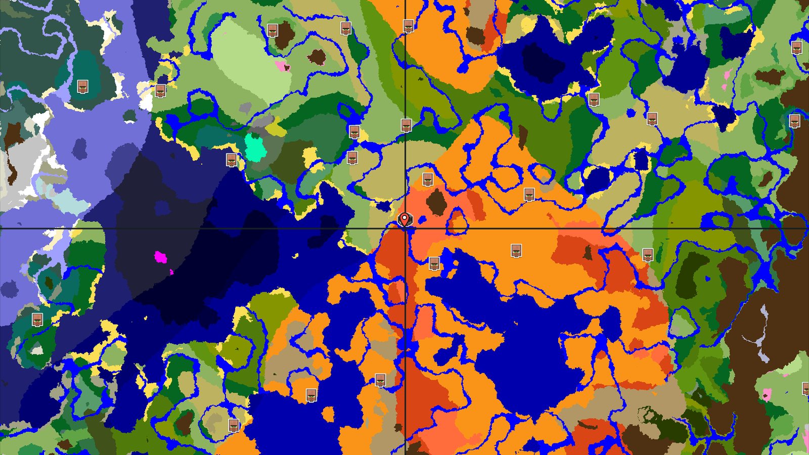 Eroded Badlands Spawn with Nearby Trial Chambers — Minecraft seed preview