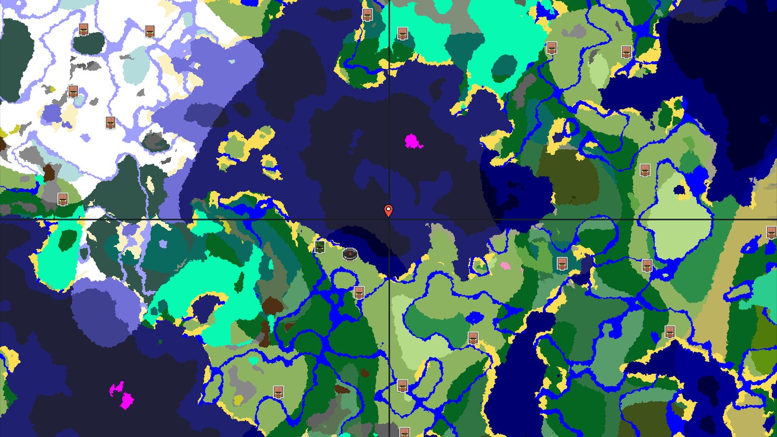 Spawn in Plains with Nearby Abandoned Village — Minecraft seed preview