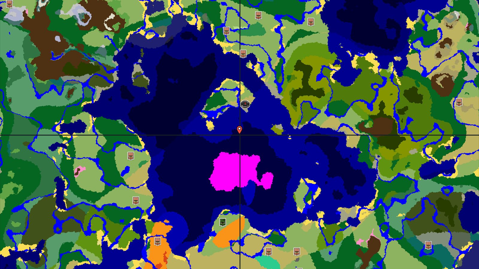 Savanna Spawn with a Close Mushroom Fields Island — Minecraft seed preview
